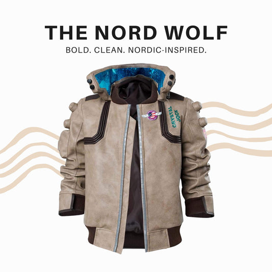 Cyberpunk 2077 Real Leather Samurai Bomber Jacket – Cosplay Coat