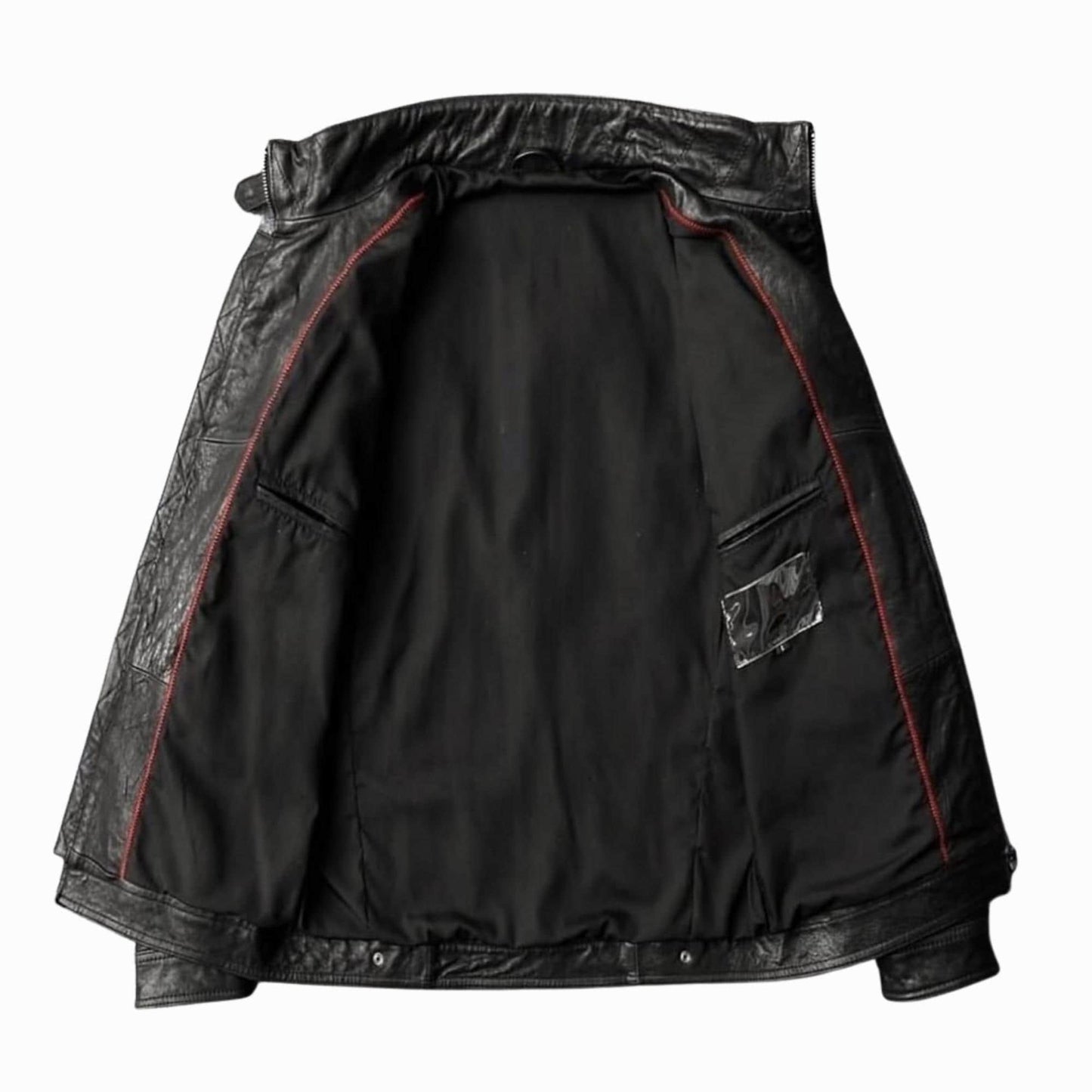 Handmade Calf Leather Biker Jacket | Men's Motorcycle Jacket, The Nord Wolf